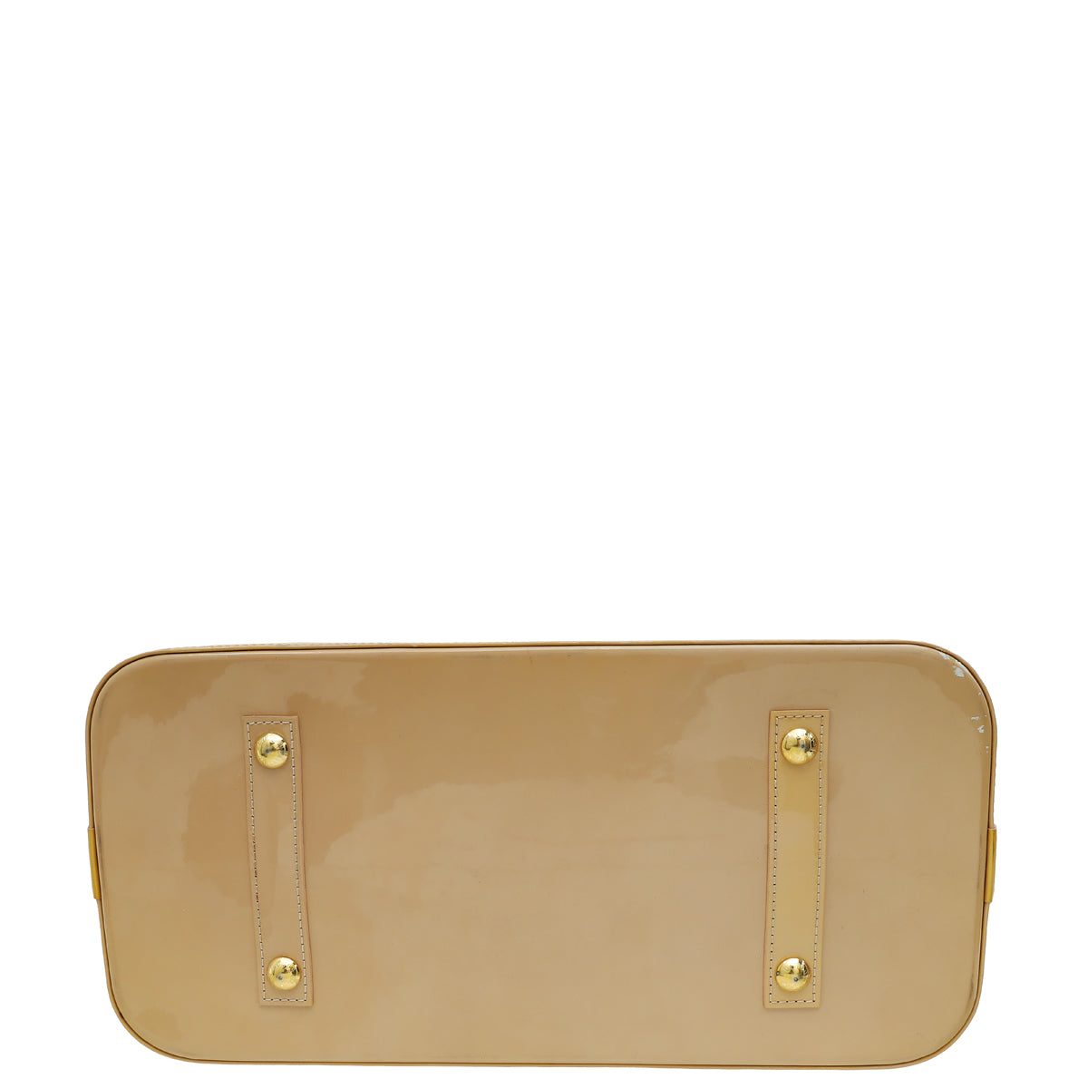 Louis Vuitton Beige Monogram Vernis Alma GM Bag
