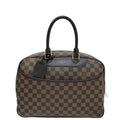 Louis Vuitton Damier Ebene Deauville Vanity Bag