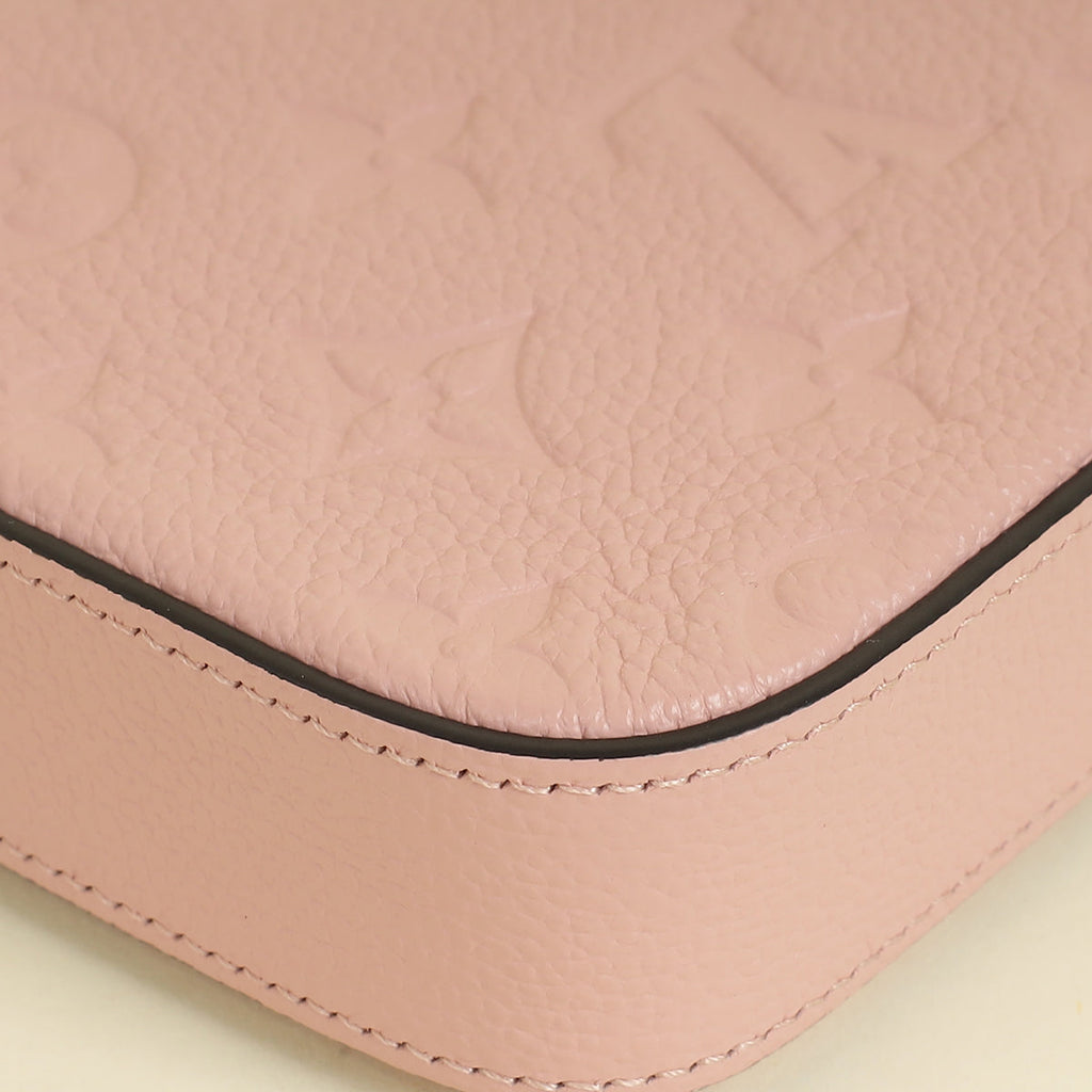 Louis Vuitton Rose Poudre Monogram Empreinte Pochette Felicie