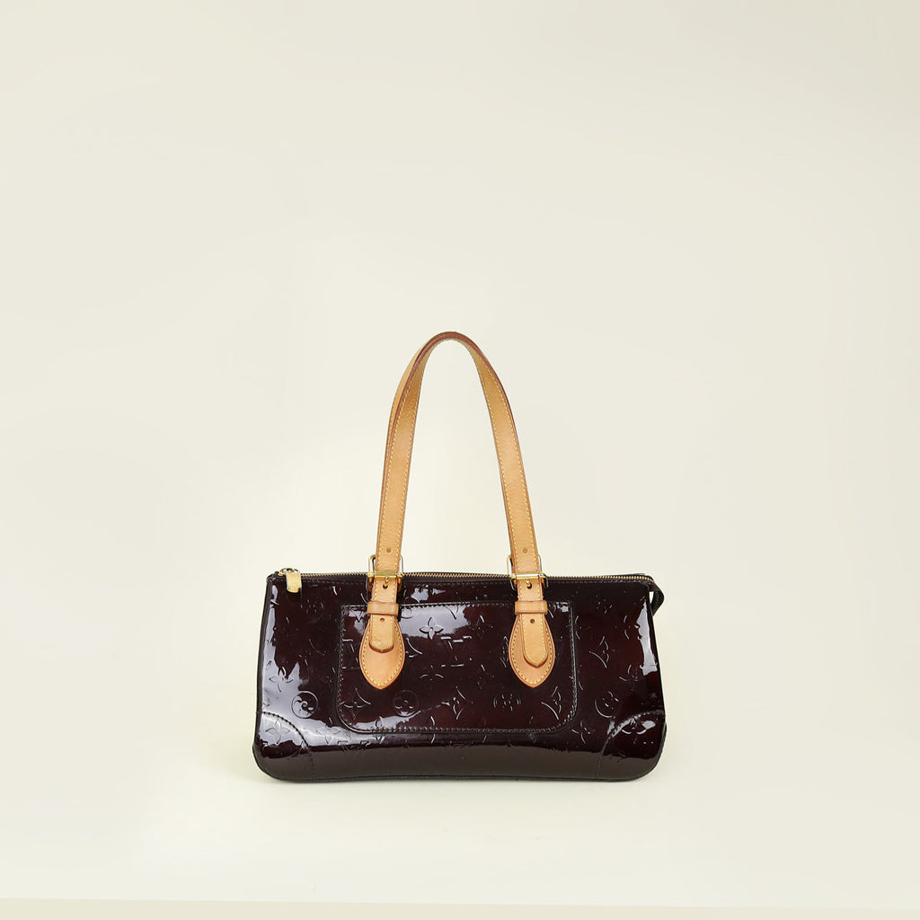 Louis Vuitton Amarante Monogram Vernis Rosewood Avenue