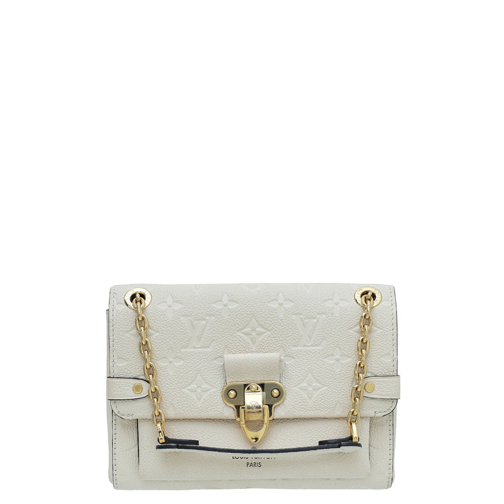 Louis Vuitton Off White Monogram Empreinte Vavin BB Bag