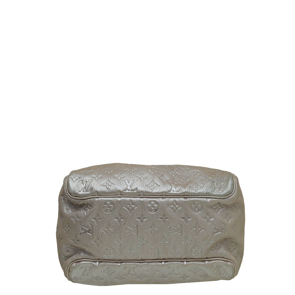 Louis Vuitton Shimmer Peach Monogram Comete Bag