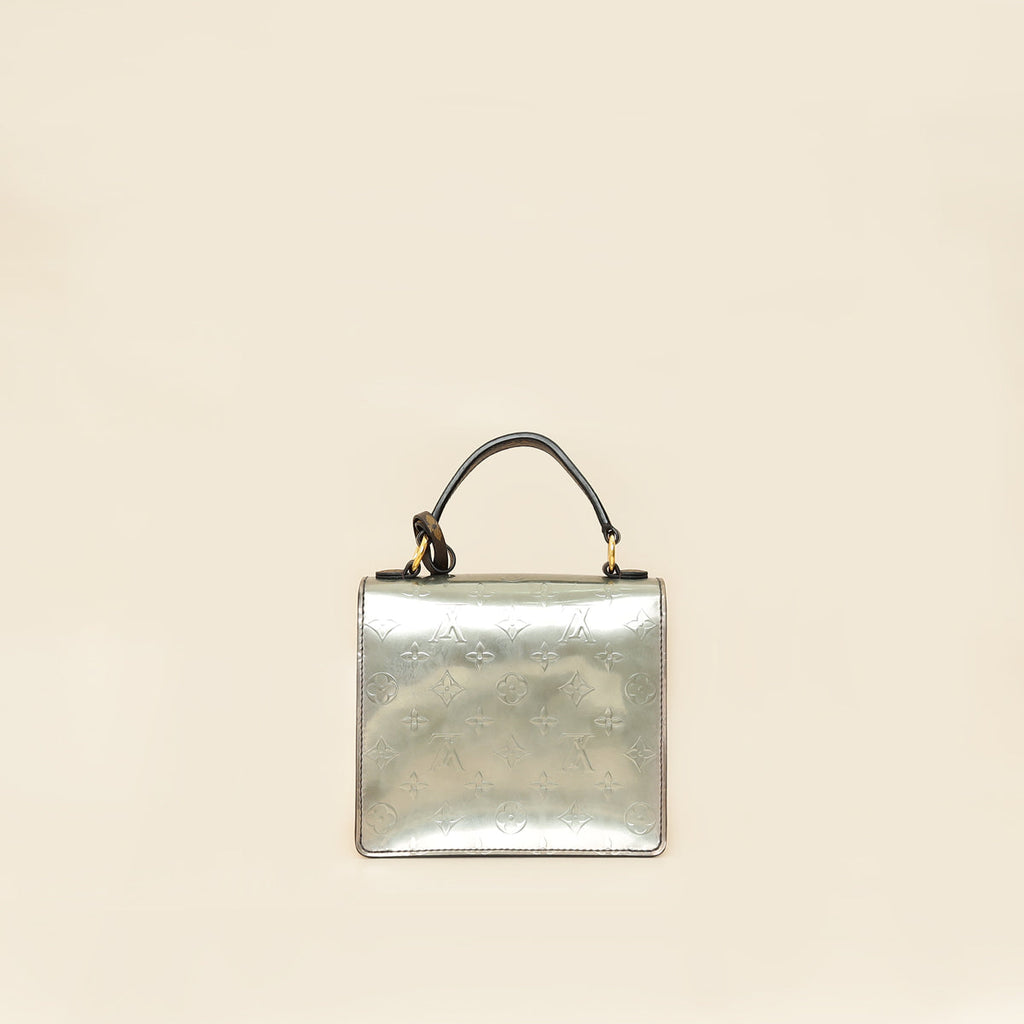 Louis Vuitton Champagne Monogram Vernis Spring Street Bag