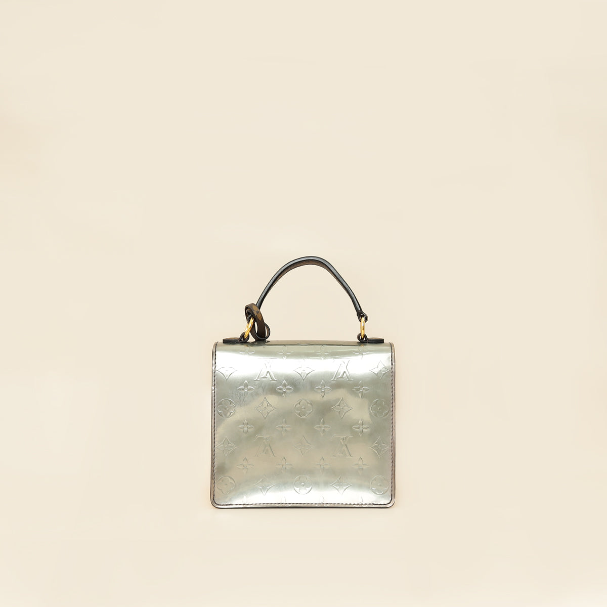 Louis Vuitton Champagne Monogram Vernis Spring Street Bag