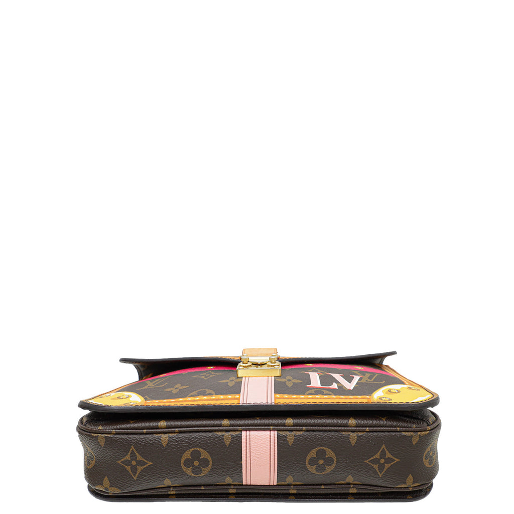 Louis Vuitton Monogram Summer Trunks Pochette Metis Bag