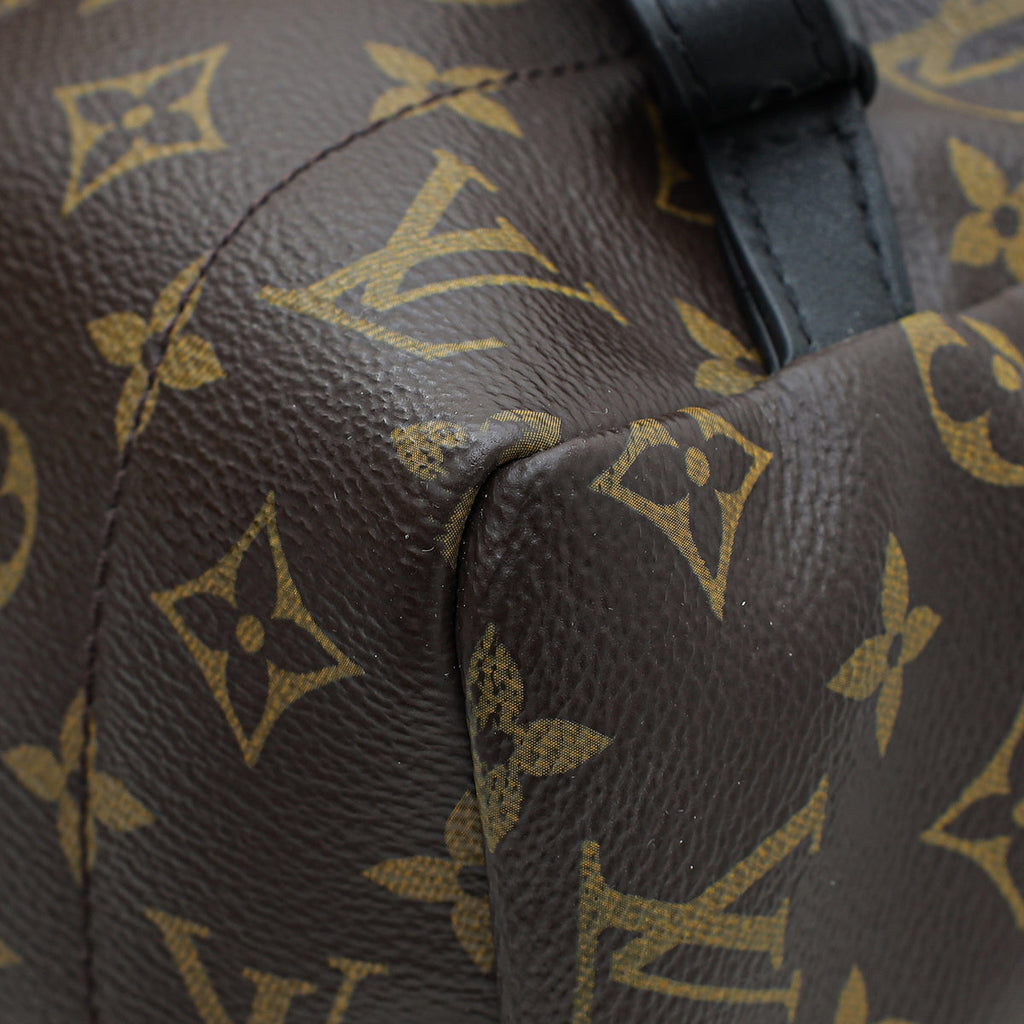 Louis Vuitton Monogram Black Palm Spring MM Bag