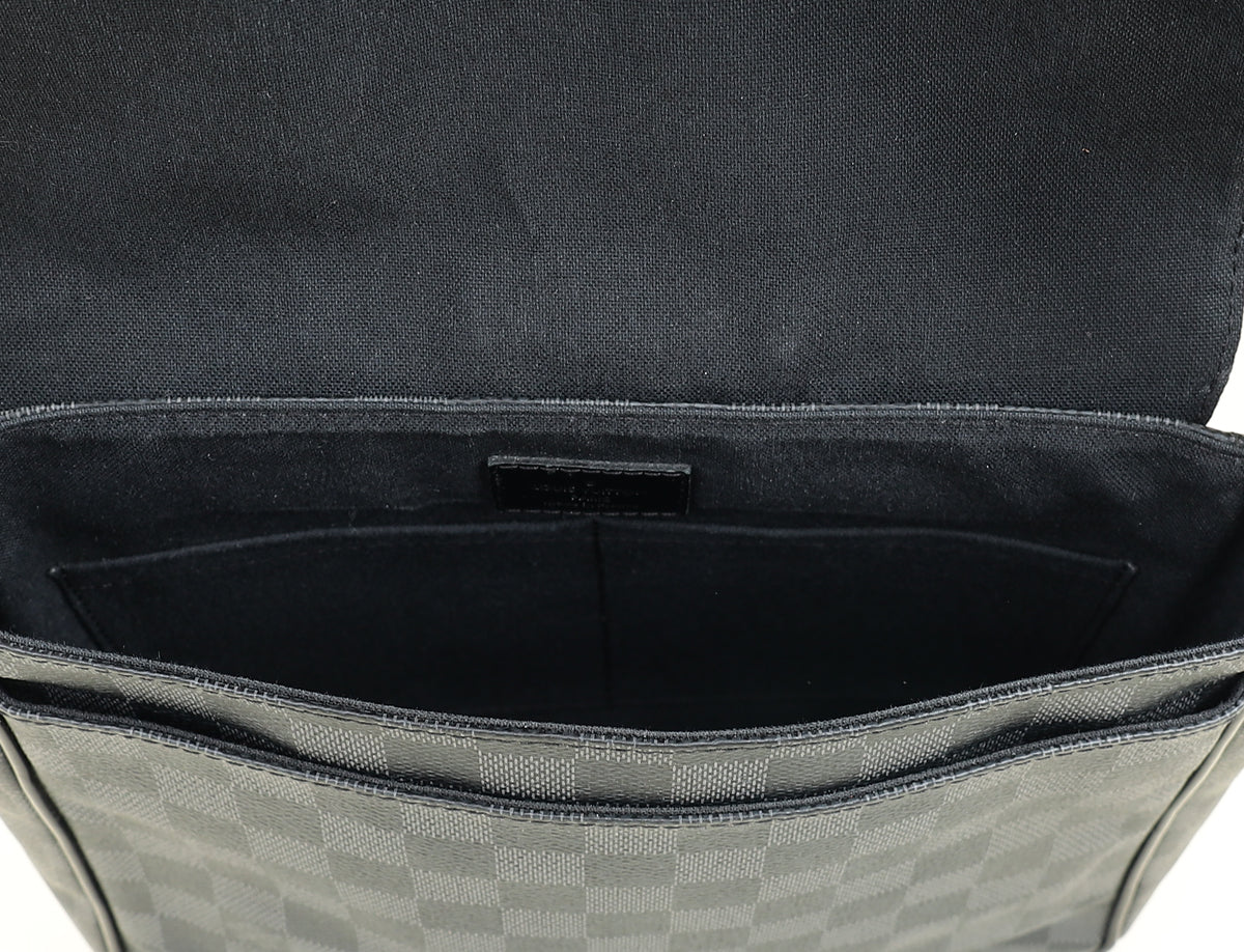 Louis Vuitton Damier Graphite District Messenger PM Bag