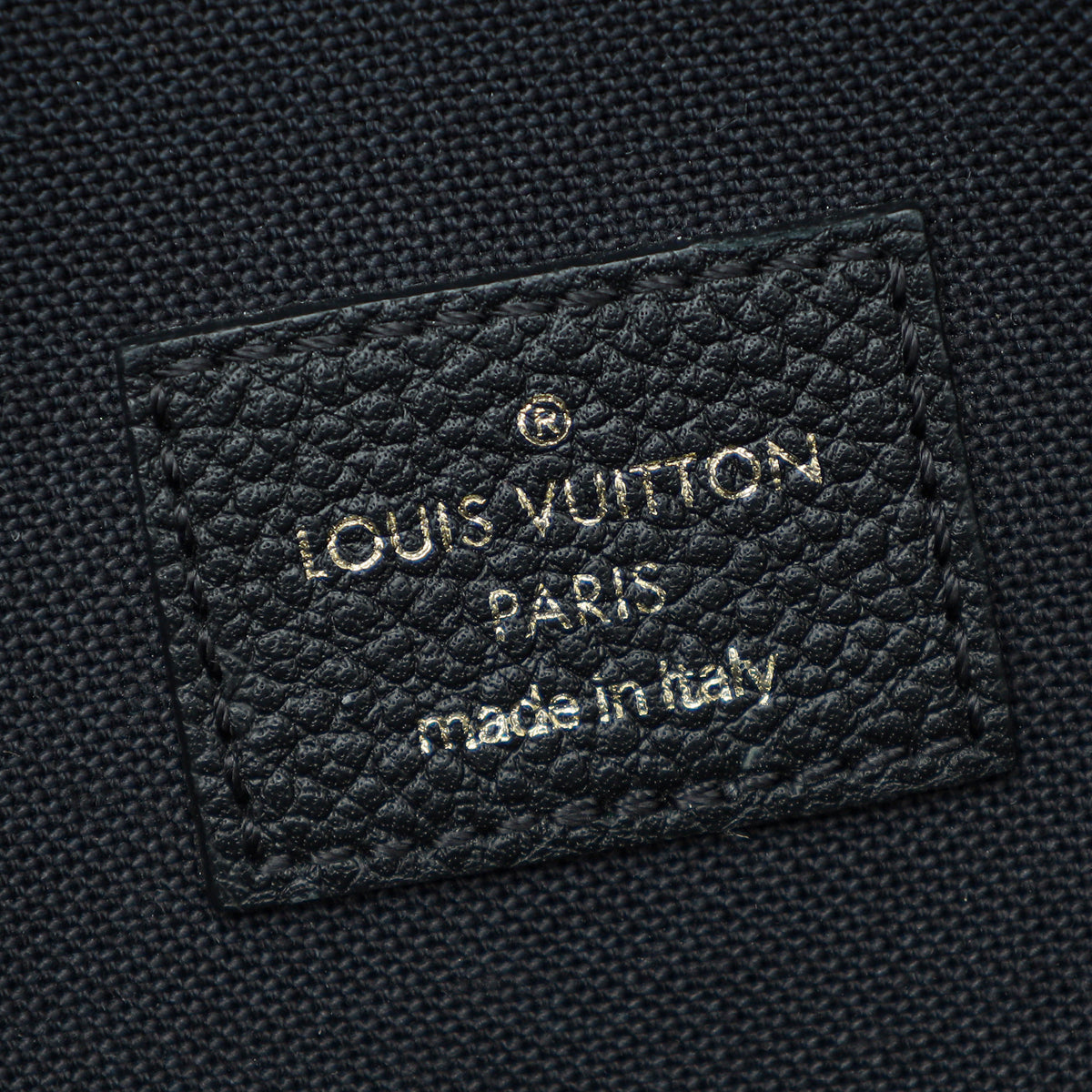Louis Vuitton Black Monogram Empreinte Pochette Felicie