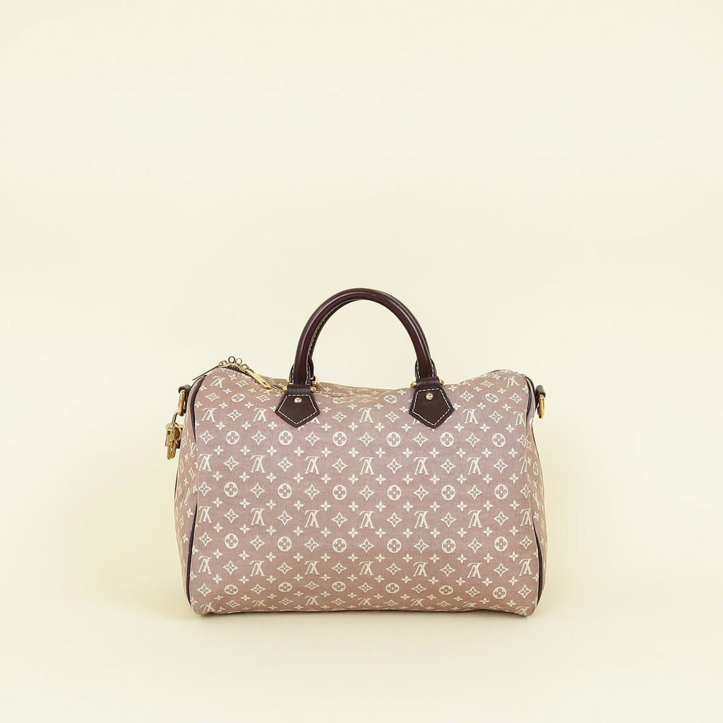 Louis Vuitton Sephia Monogram Mini Lin Speedy 30 Bandouliere Bag