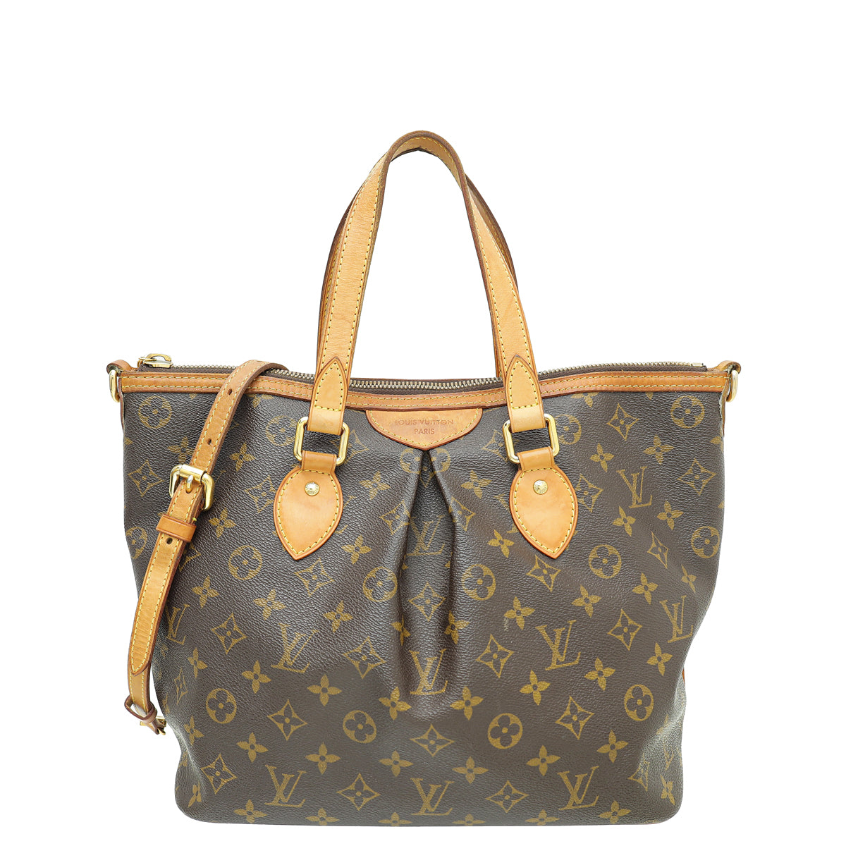 Louis Vuitton Brown Monogram Palermo PM Bag
