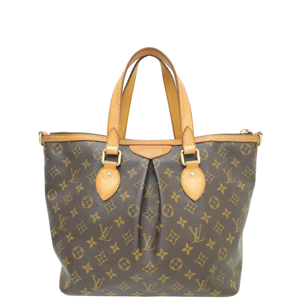 Louis Vuitton Brown Monogram Palermo PM Bag