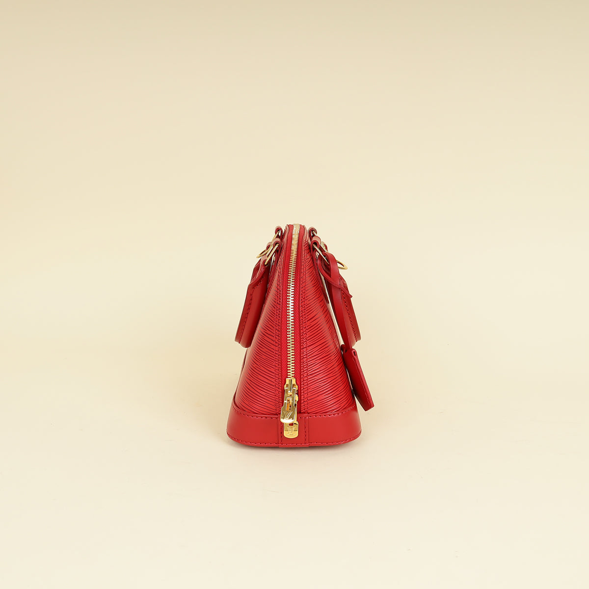 Louis Vuitton Coquelicot Red Alma BB Bag W/ Z Initial