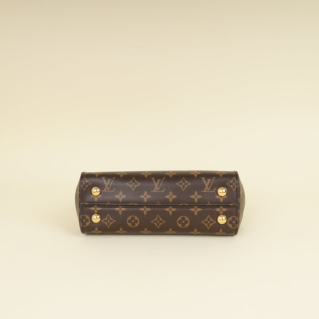 Louis Vuitton Monogram Cluny BB Bag W/ZK Initial