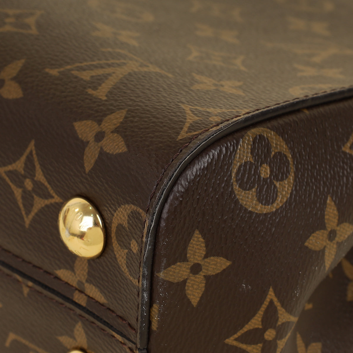Louis Vuitton Monogram Cluny BB Bag W/ZK Initial