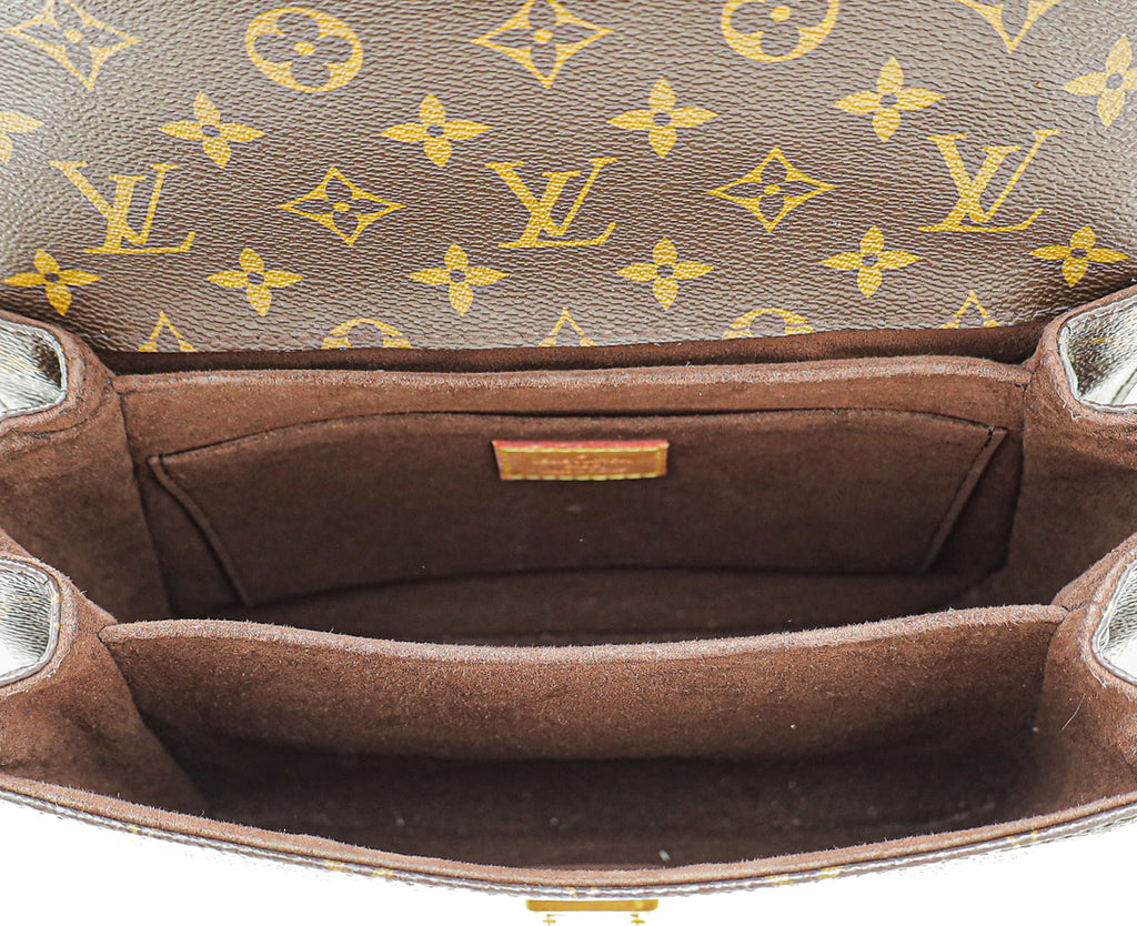 Louis Vuitton Brown Monogram Pochette Metis