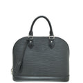 Louis Vuitton Black Alma PM Bag