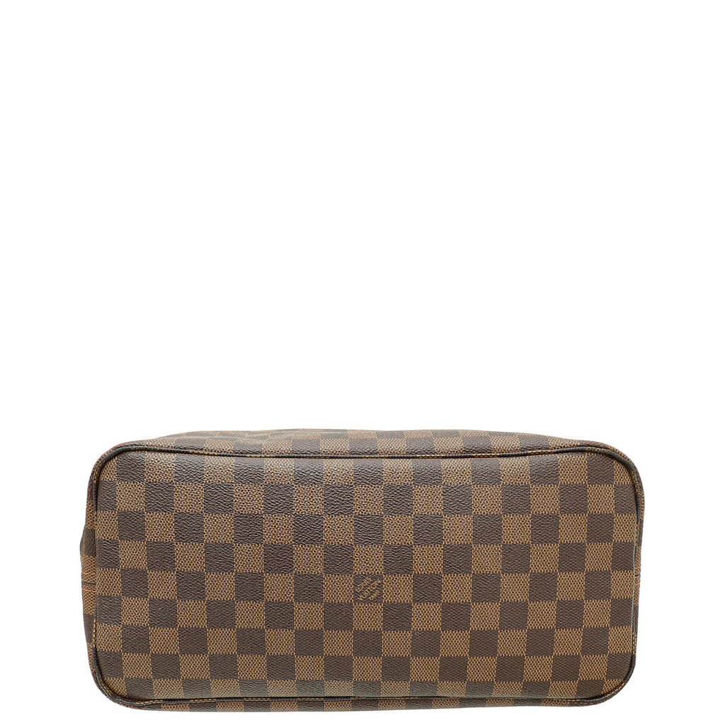 Louis Vuitton Brown Ebene Neverfull MM Tote Bag