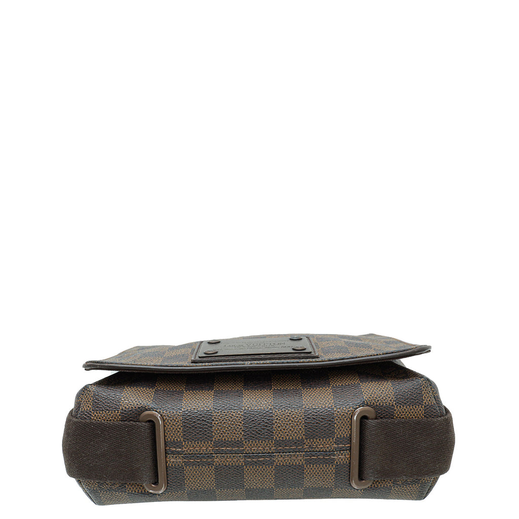 Louis Vuitton Damier Ebene Brooklyn PM Messenger Bag