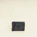Louis Vuitton Noir Quilted LV Twist MM Bag