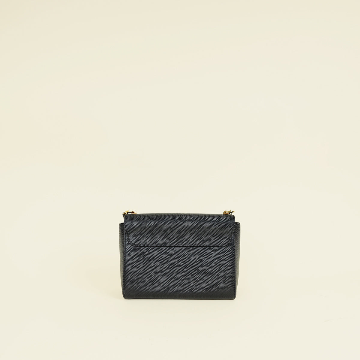 Louis Vuitton Noir Quilted LV Twist MM Bag