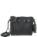 Louis Vuitton Black Monogram Mahina Bella Bucket Bag