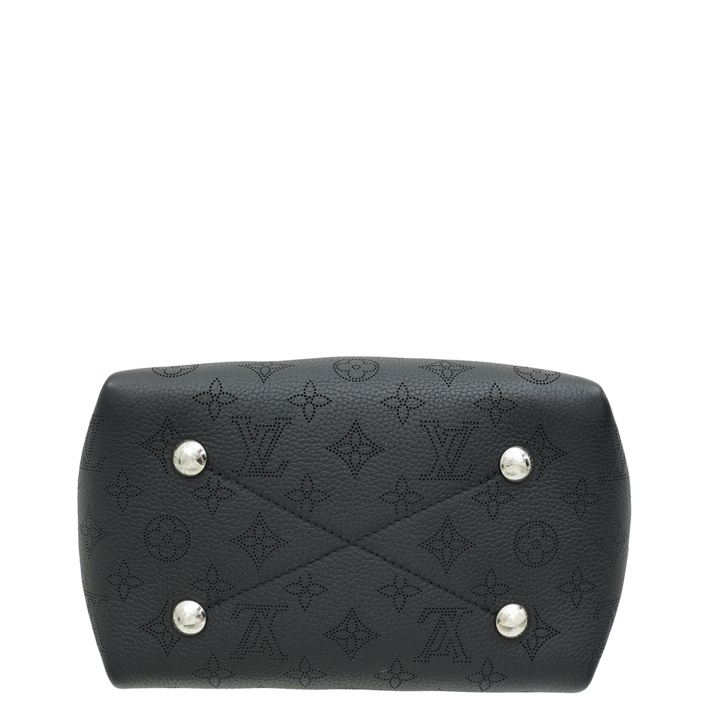 Louis Vuitton Black Monogram Mahina Bella Bucket Bag