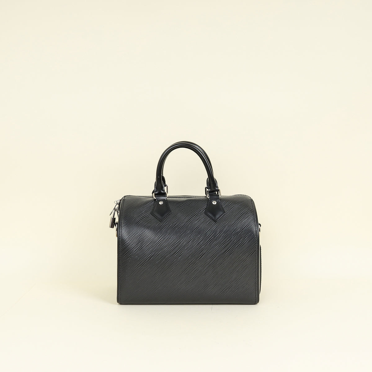 Louis Vuitton Black Speedy 25 Bandouliere Bag
