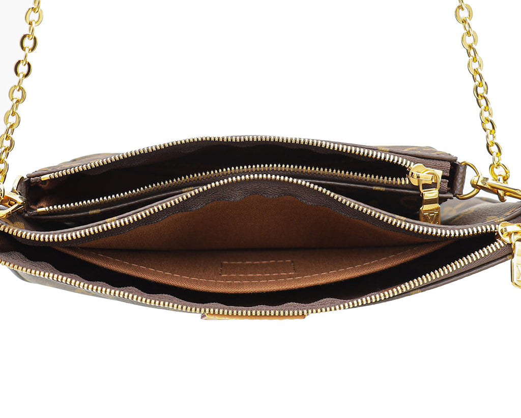 Louis Vuitton Monogram Khaki Multi Pochette Accessories
