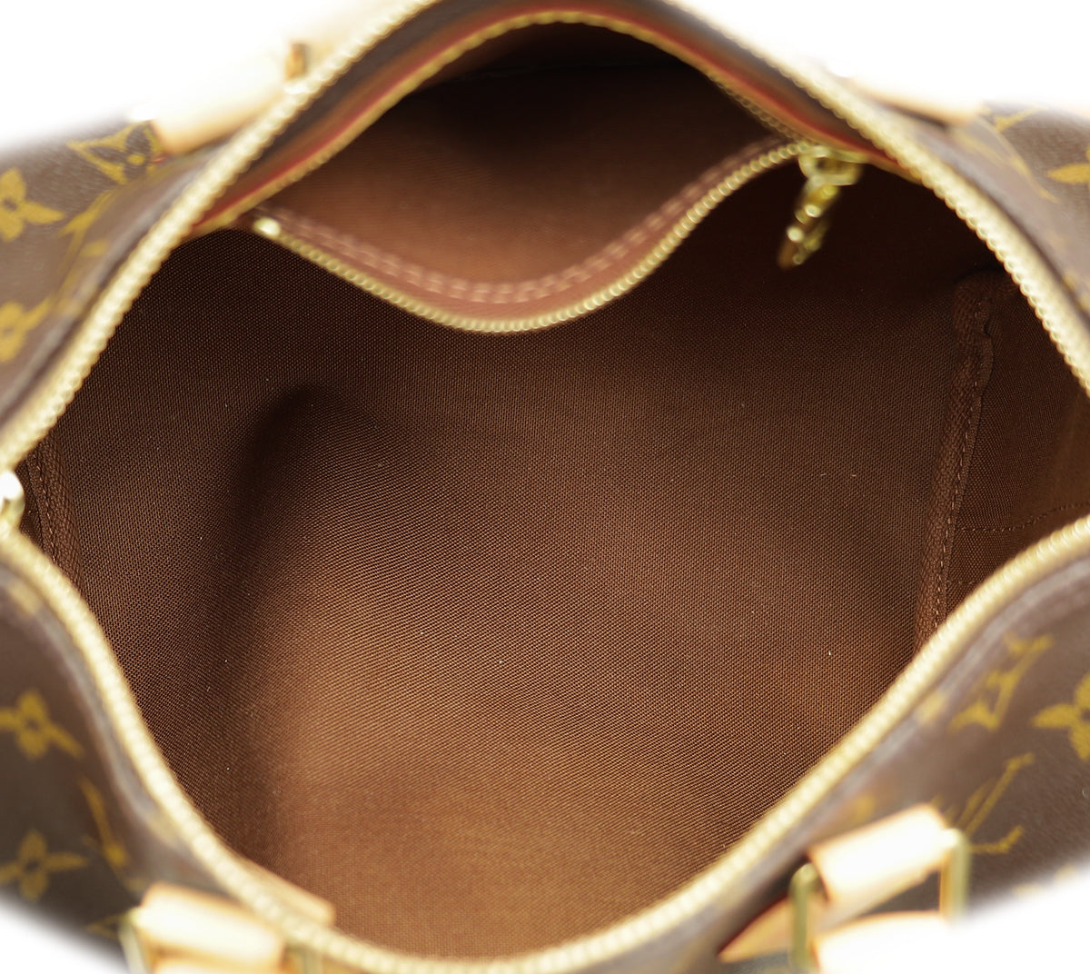 Louis Vuitton Brown Monogram Speedy Bandouliere 25 Bag