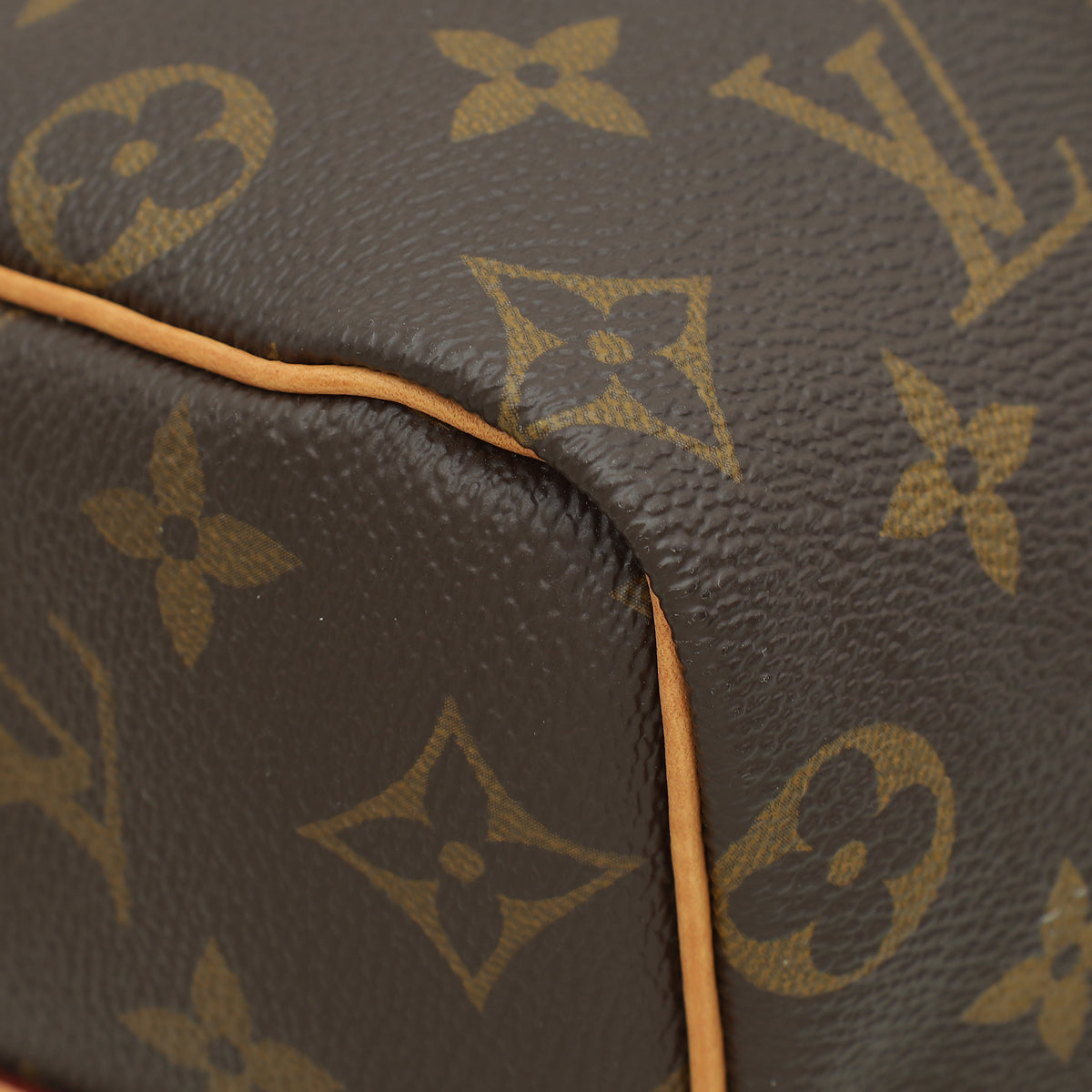 Louis Vuitton Brown Monogram Speedy Bandouliere 25 Bag