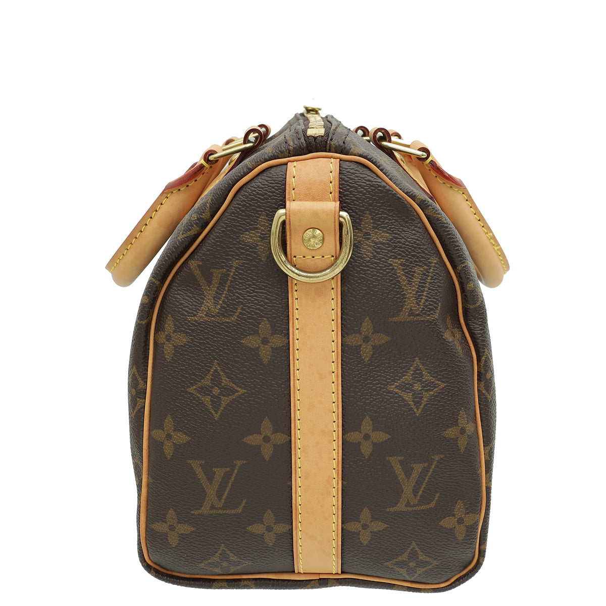 Louis Vuitton Brown Monogram Speedy Bandouliere 25 Bag