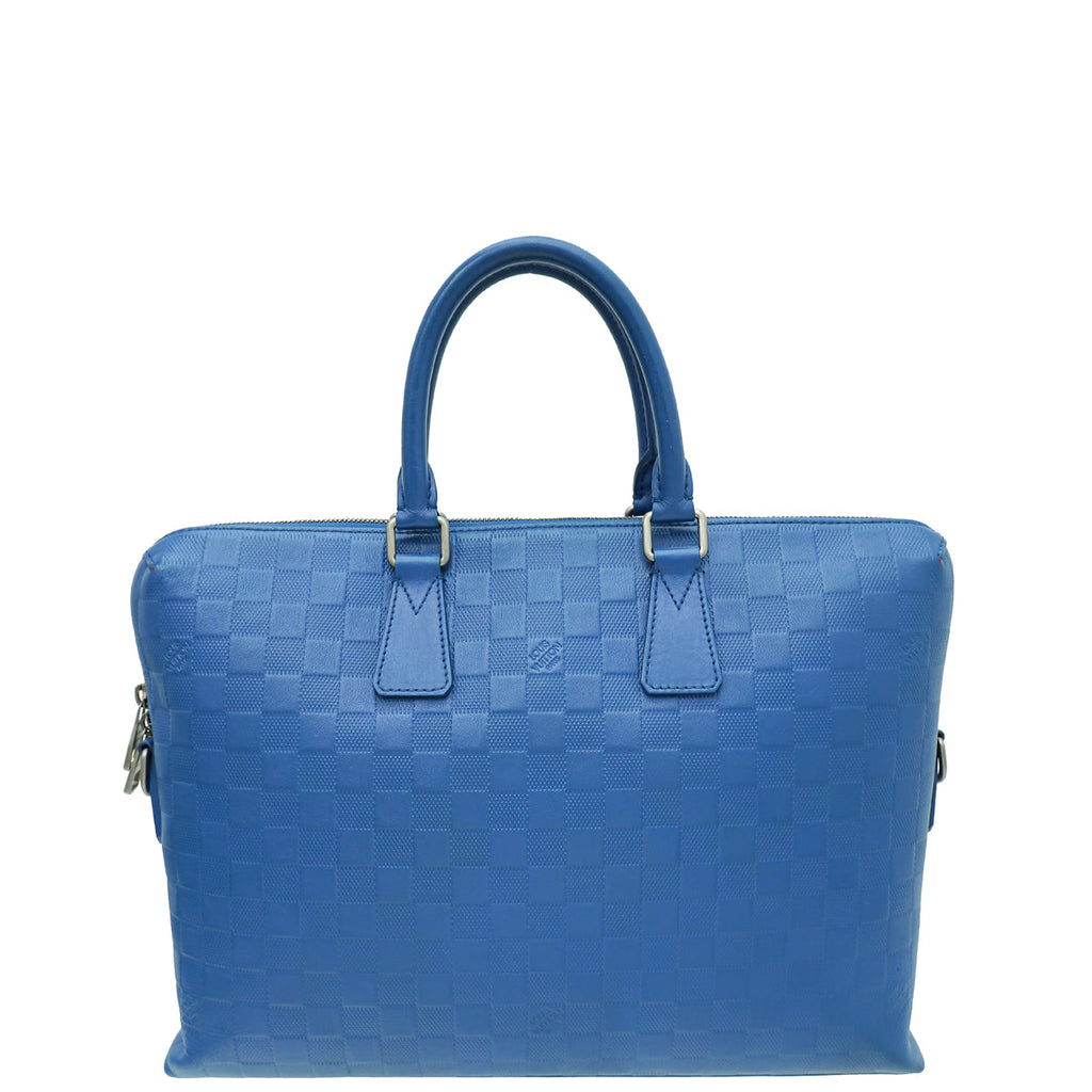 Louis Vuitton Neptune Blue Damier Infini Porte-Documents Jour Bag