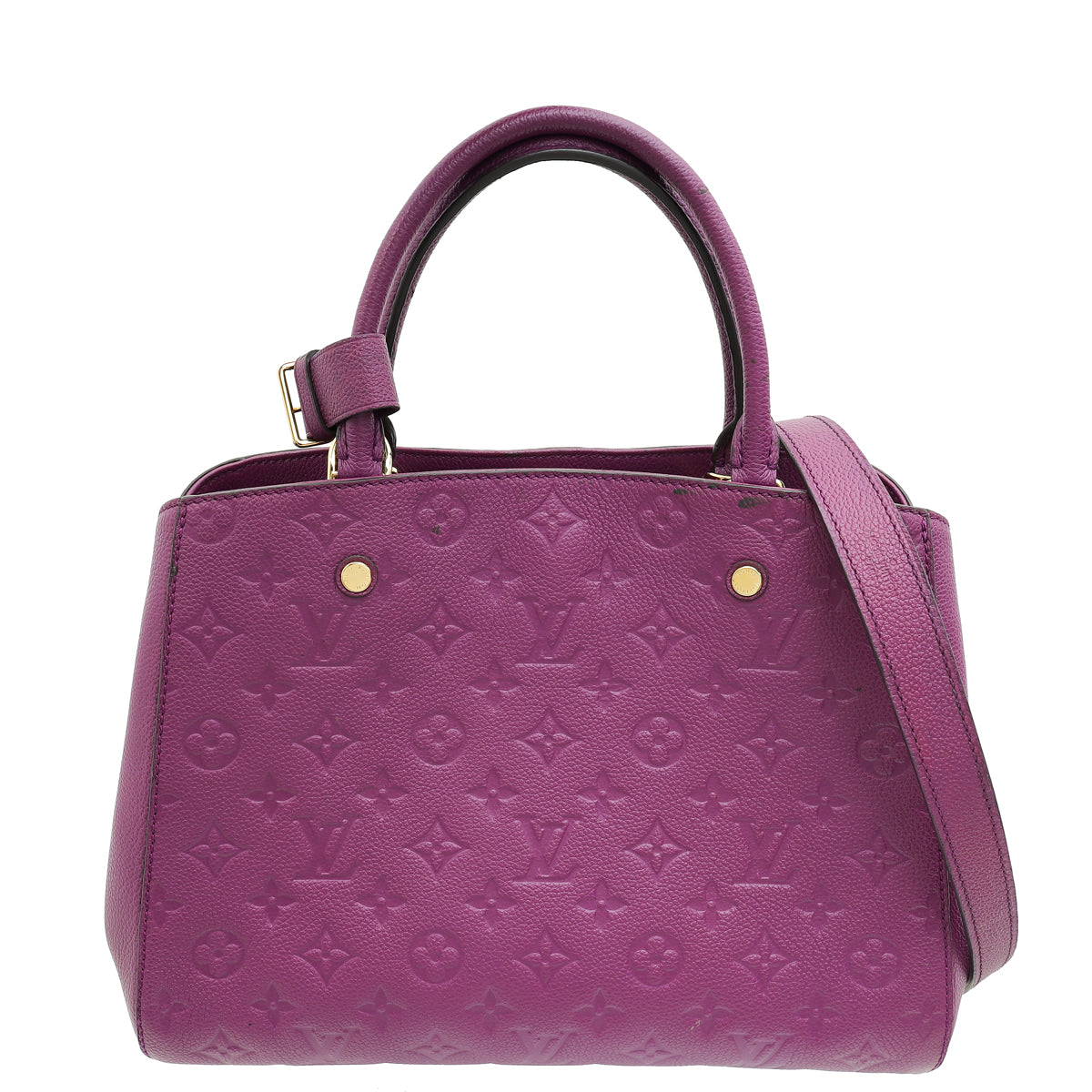 Louis Vuitton Amethyste Monogram Empreinte Montaigne BB Bag