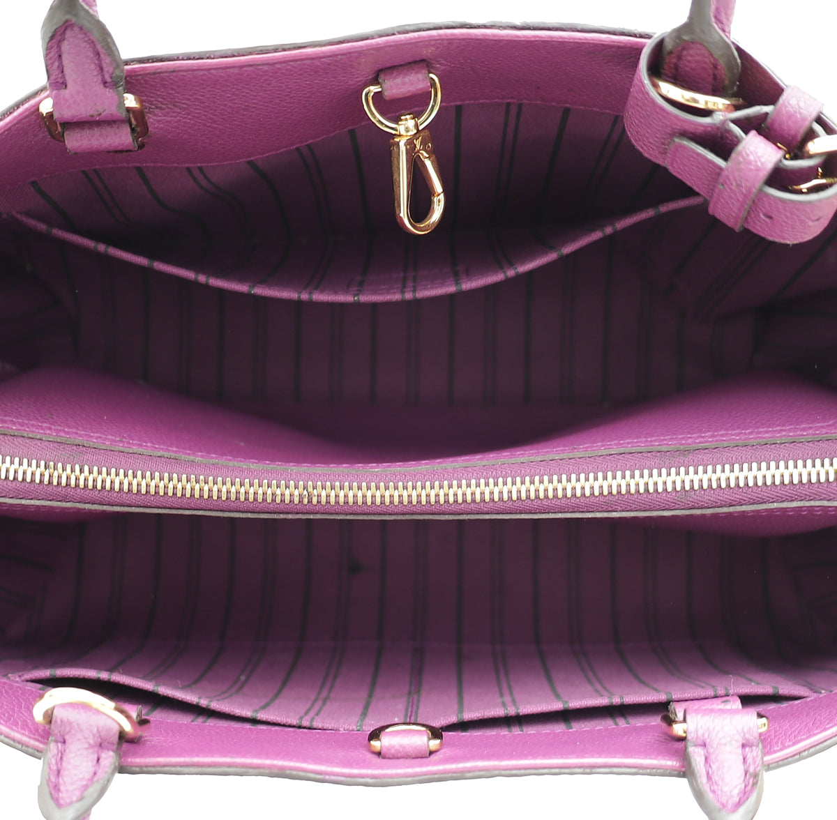 Louis Vuitton Amethyste Monogram Empreinte Montaigne BB Bag