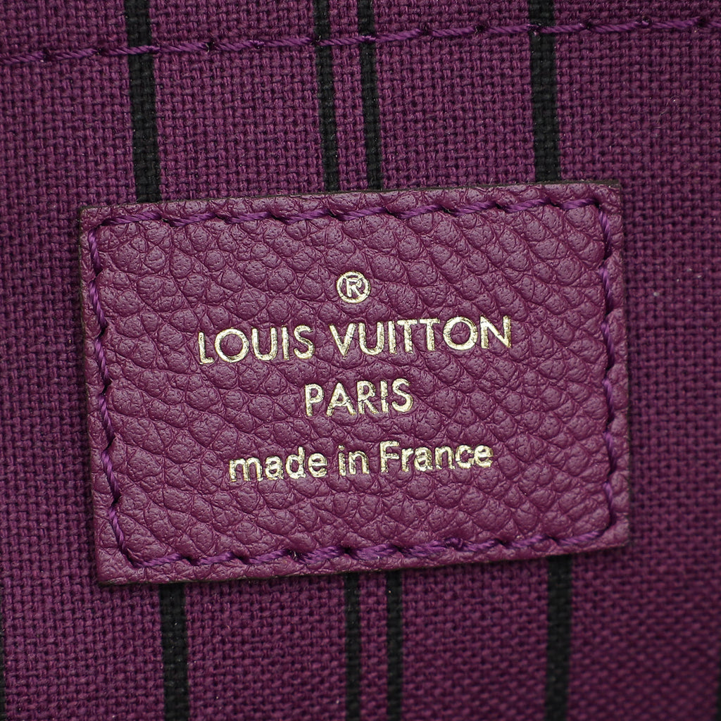 Louis Vuitton Amethyste Monogram Empreinte Montaigne BB Bag