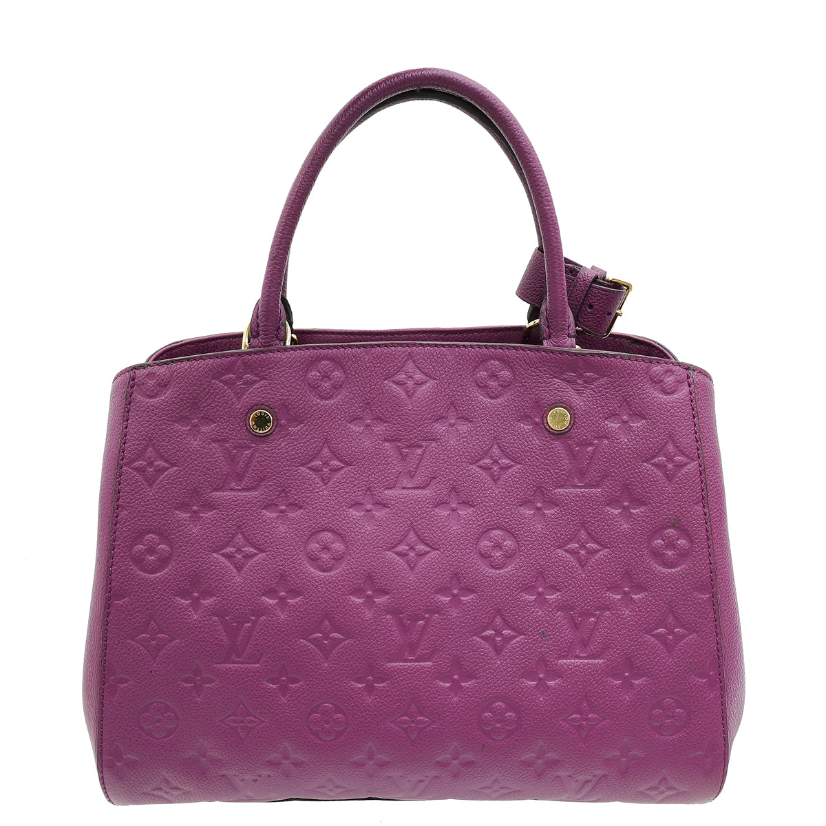 Louis Vuitton Amethyste Monogram Empreinte Montaigne BB Bag