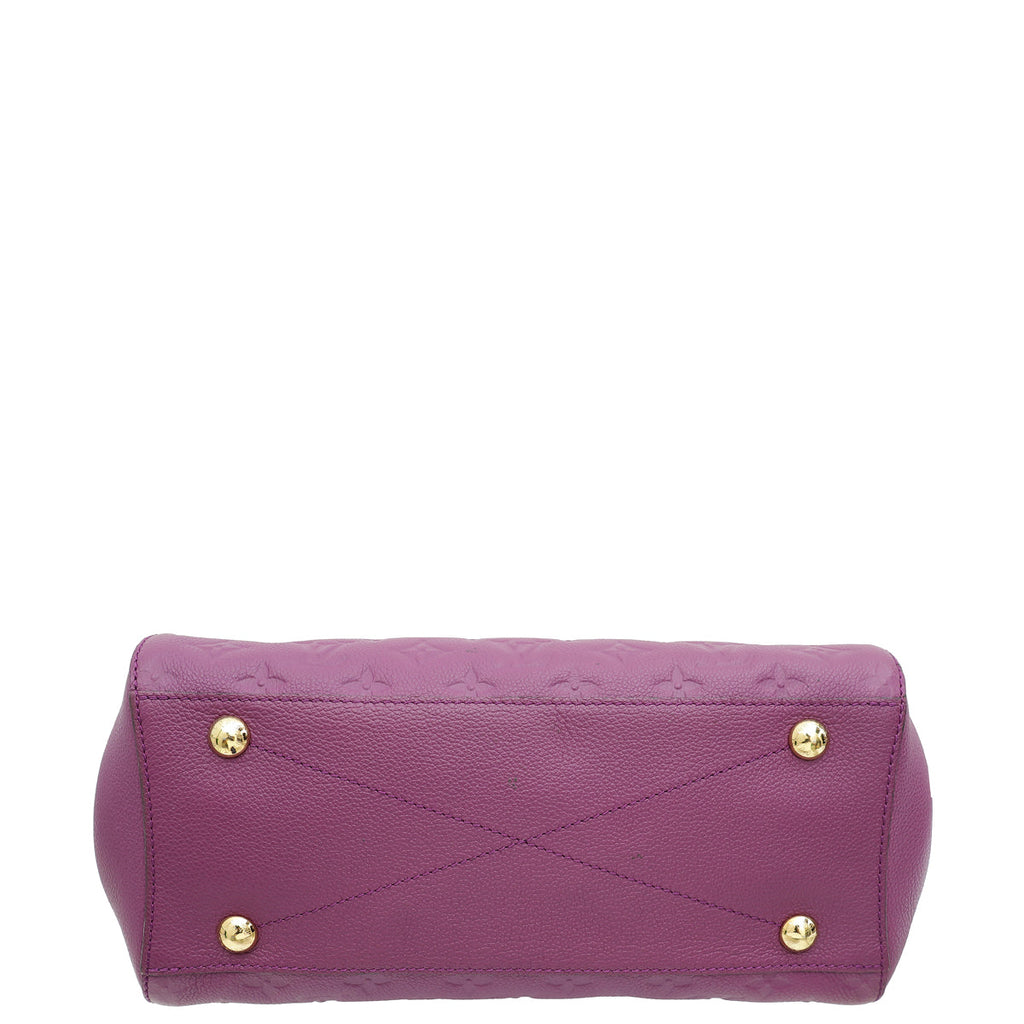 Louis Vuitton Amethyste Monogram Empreinte Montaigne BB Bag