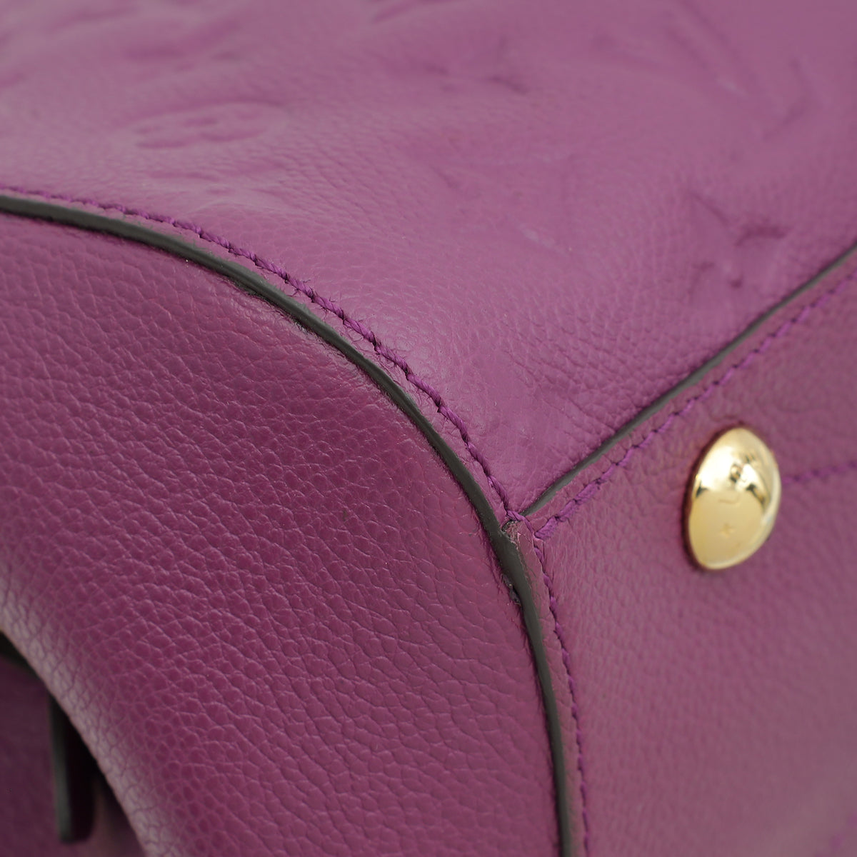 Louis Vuitton Amethyste Monogram Empreinte Montaigne BB Bag