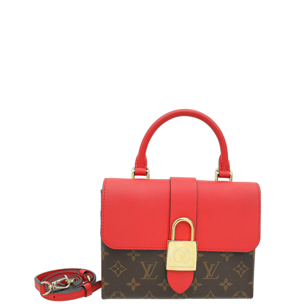 Louis Vuitton Monogram Coqulicot Locky BB Bag