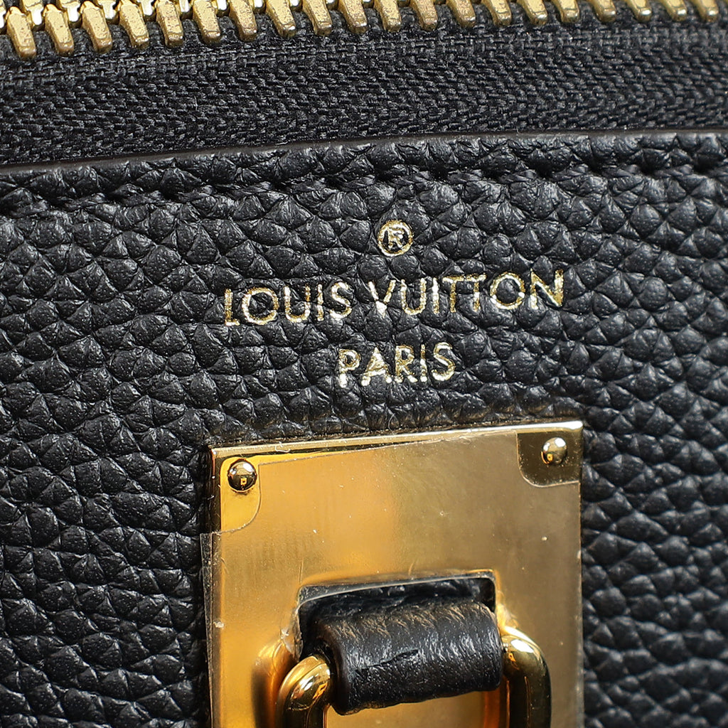 Louis Vuitton Black City Steamer PM Bag