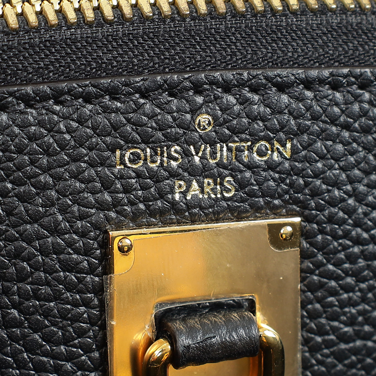 Louis Vuitton Black City Steamer PM Bag