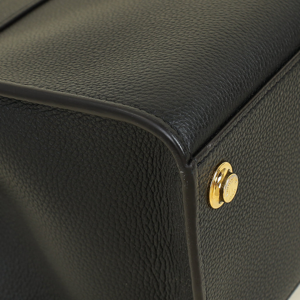 Louis Vuitton Black City Steamer PM Bag