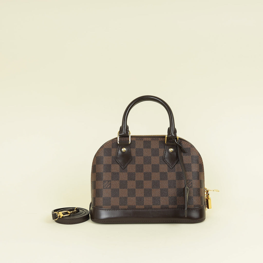 Louis Vuitton Damier Ebene Alma BB Bag