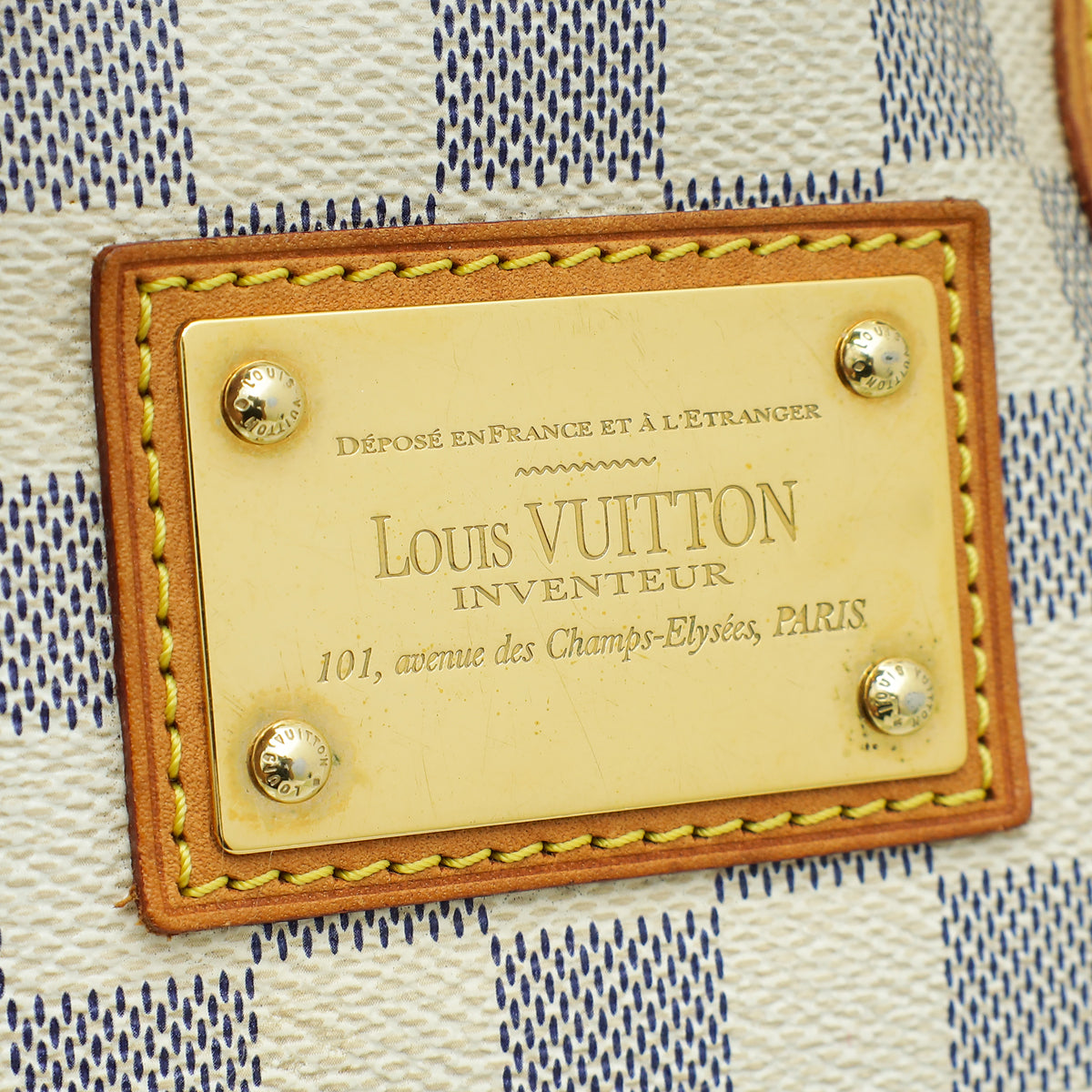Louis Vuitton Damier Azur Hampstead PM Bag