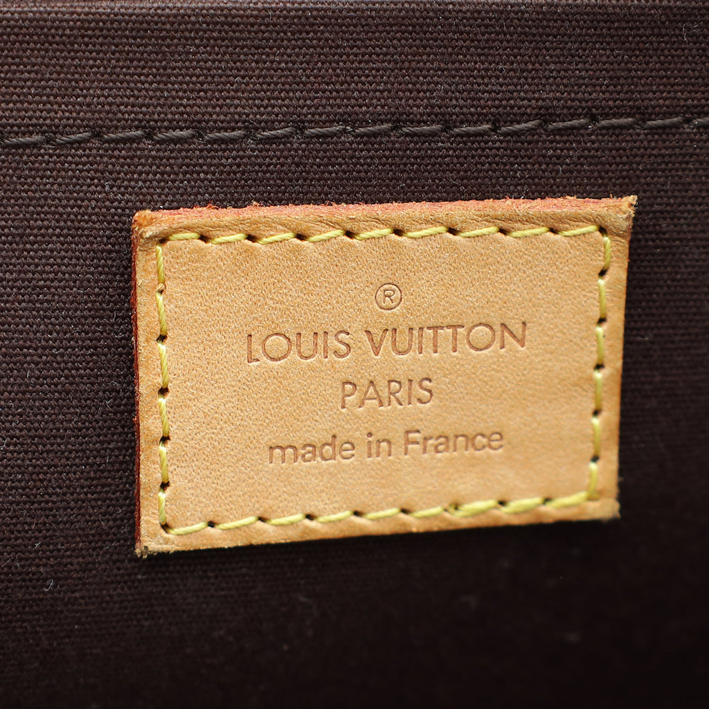 Louis Vuitton Amarante Monogram Vernis Rosewood Avenue Bag