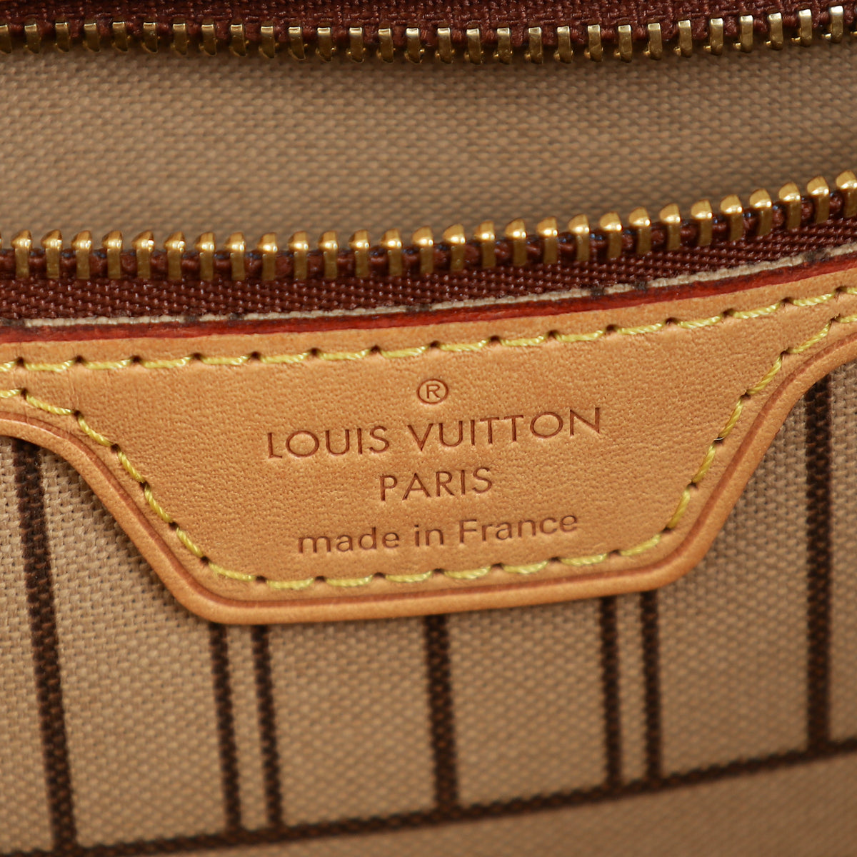 Louis Vuitton Ebene Monogram Neverfull MM Bag w/ Pouch