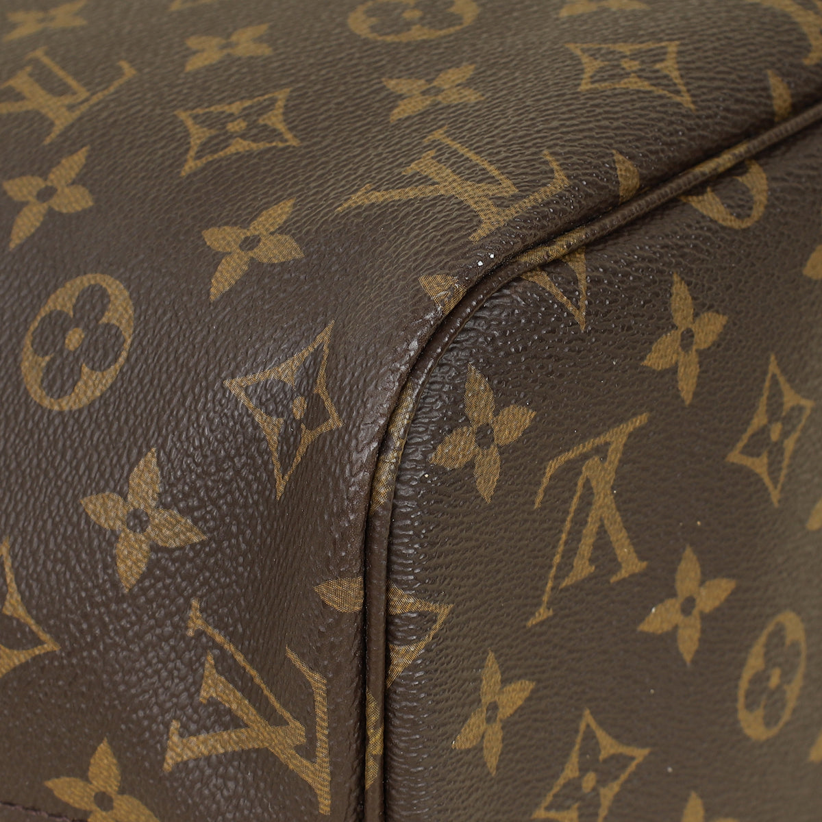 Louis Vuitton Ebene Monogram Neverfull MM Bag w/ Pouch