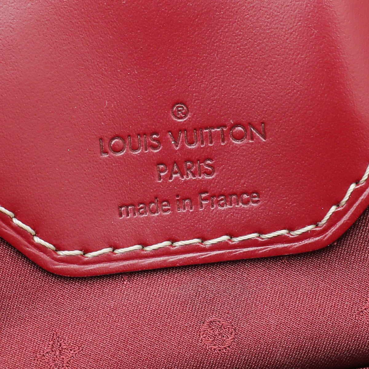 Louis Vuitton Red Suhali L'Absolu De Voyage Bag