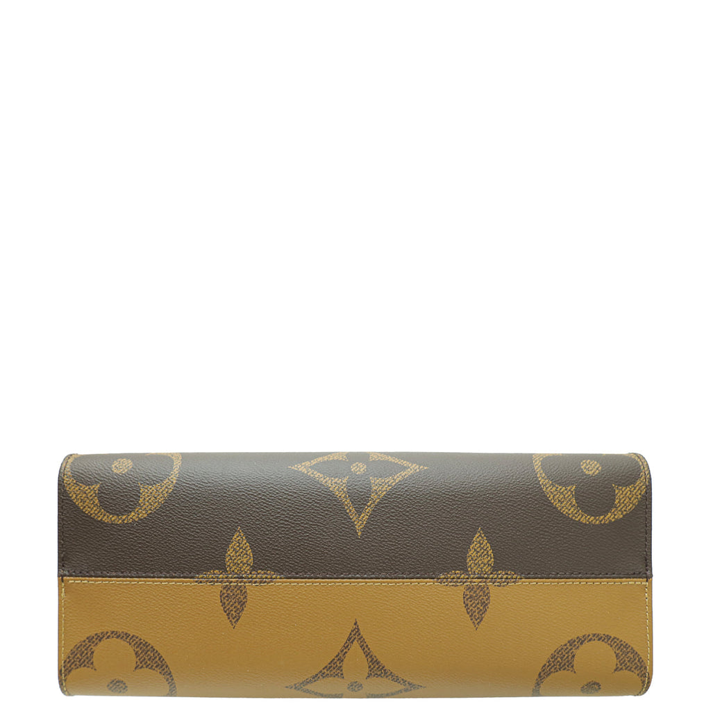 Louis Vuitton Bicolor Monogram Reverse Onthego MM Bag