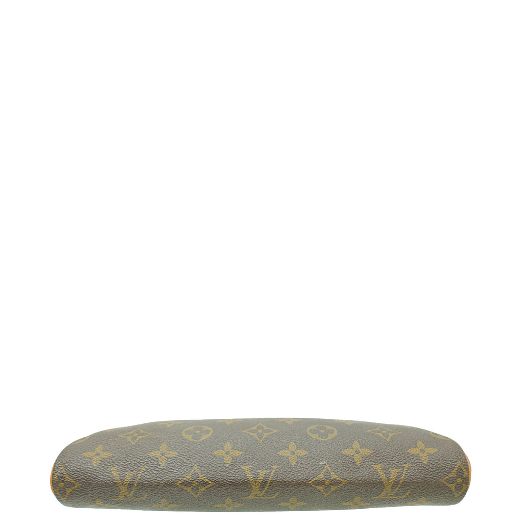 Louis Vuitton Brown Monogram Eva Clutch Bag